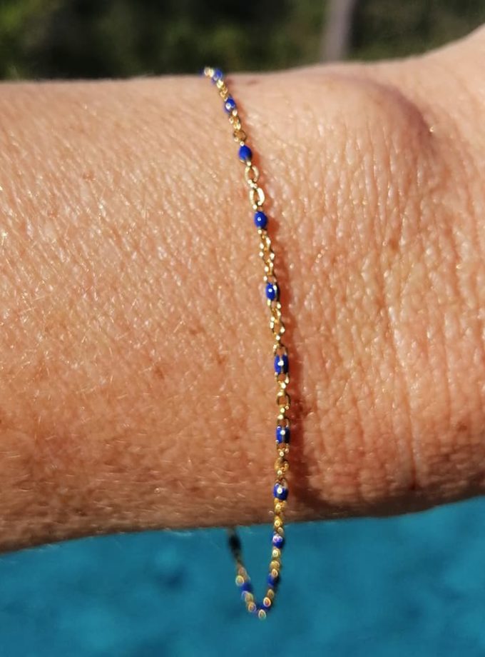 Bracelet Chaine Petites Perles - Anartxy