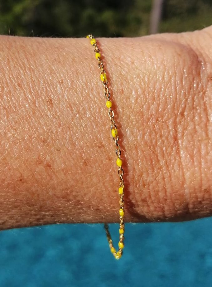 Bracelet Chaine Petites Perles - Anartxy