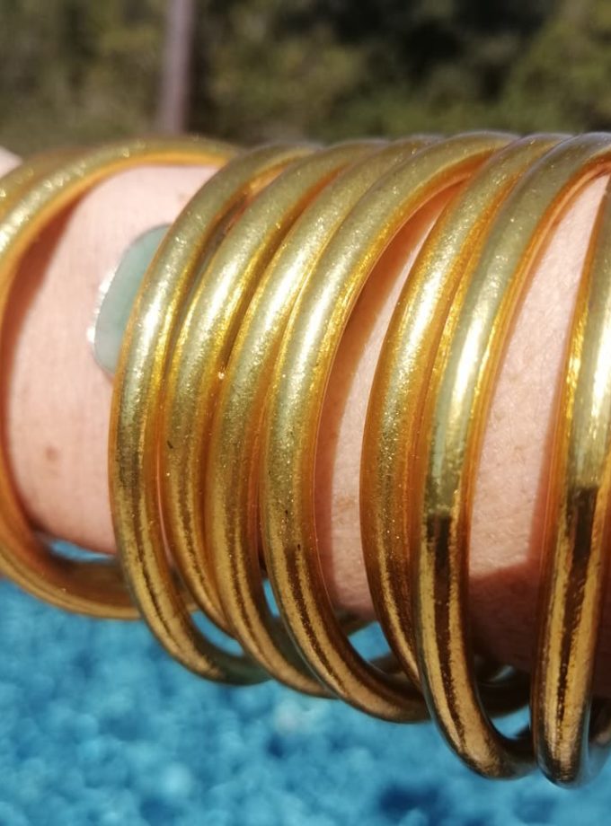 Jonc Bouddhiste doré