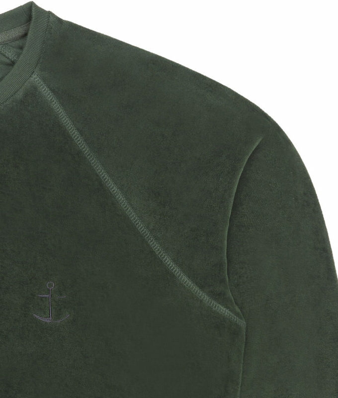 Sweat Eder en éponge velours - Bask in the Sun