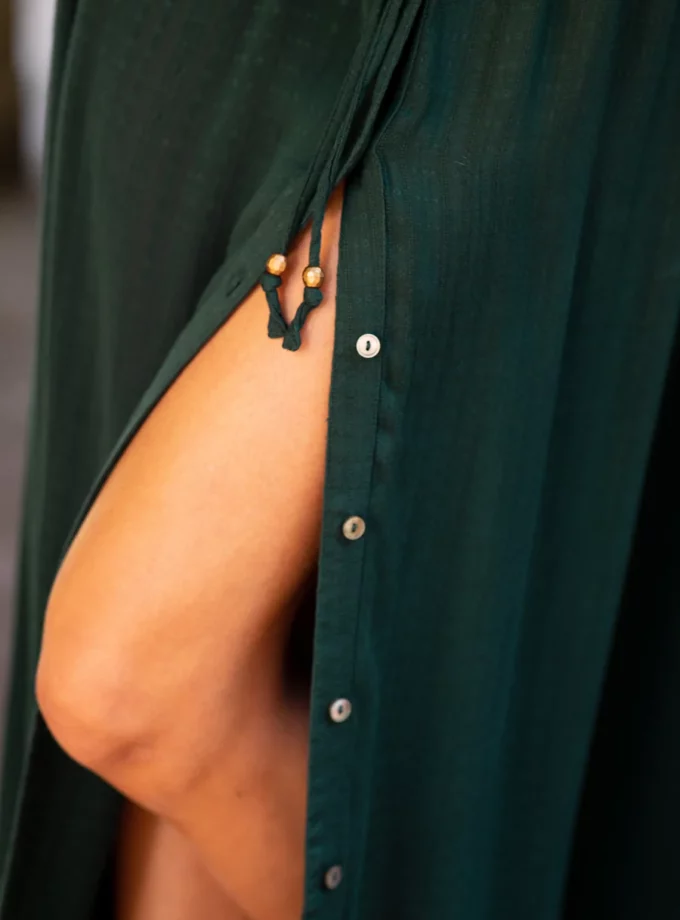 Robe Isra Verte - La Petite Etoile