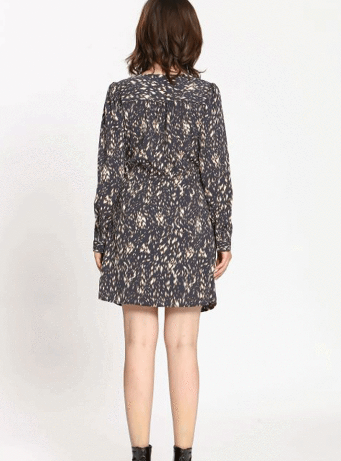 Robe 22222203 bleu gris - SeeUsoon