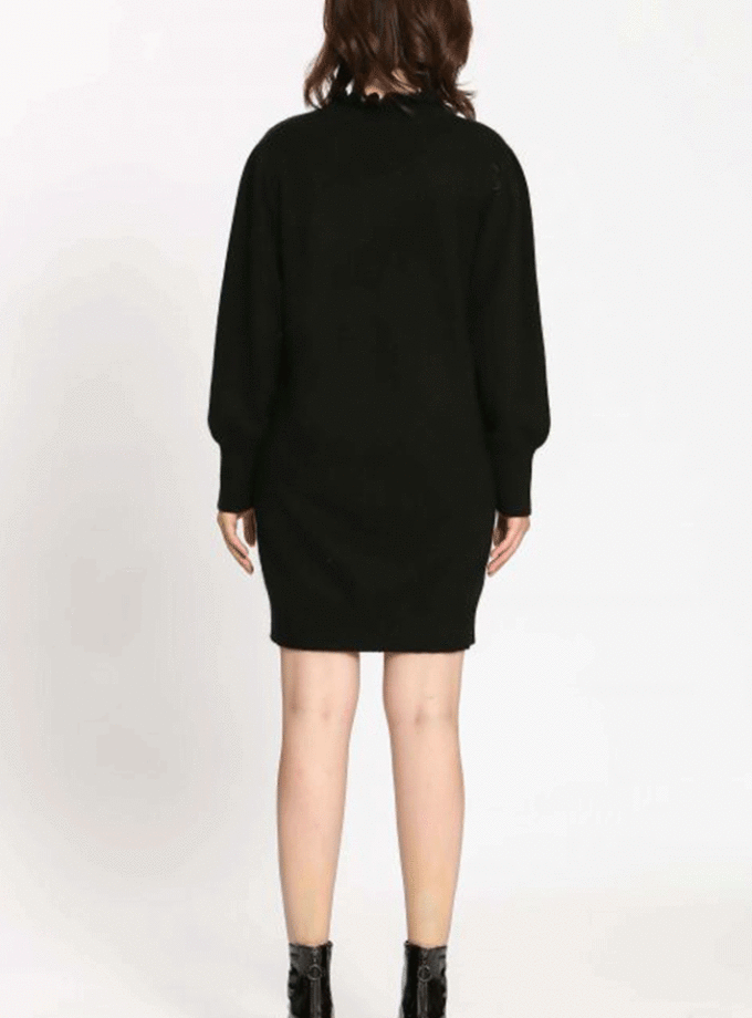 Robe Pull 22203039 noire - SeeUsoon